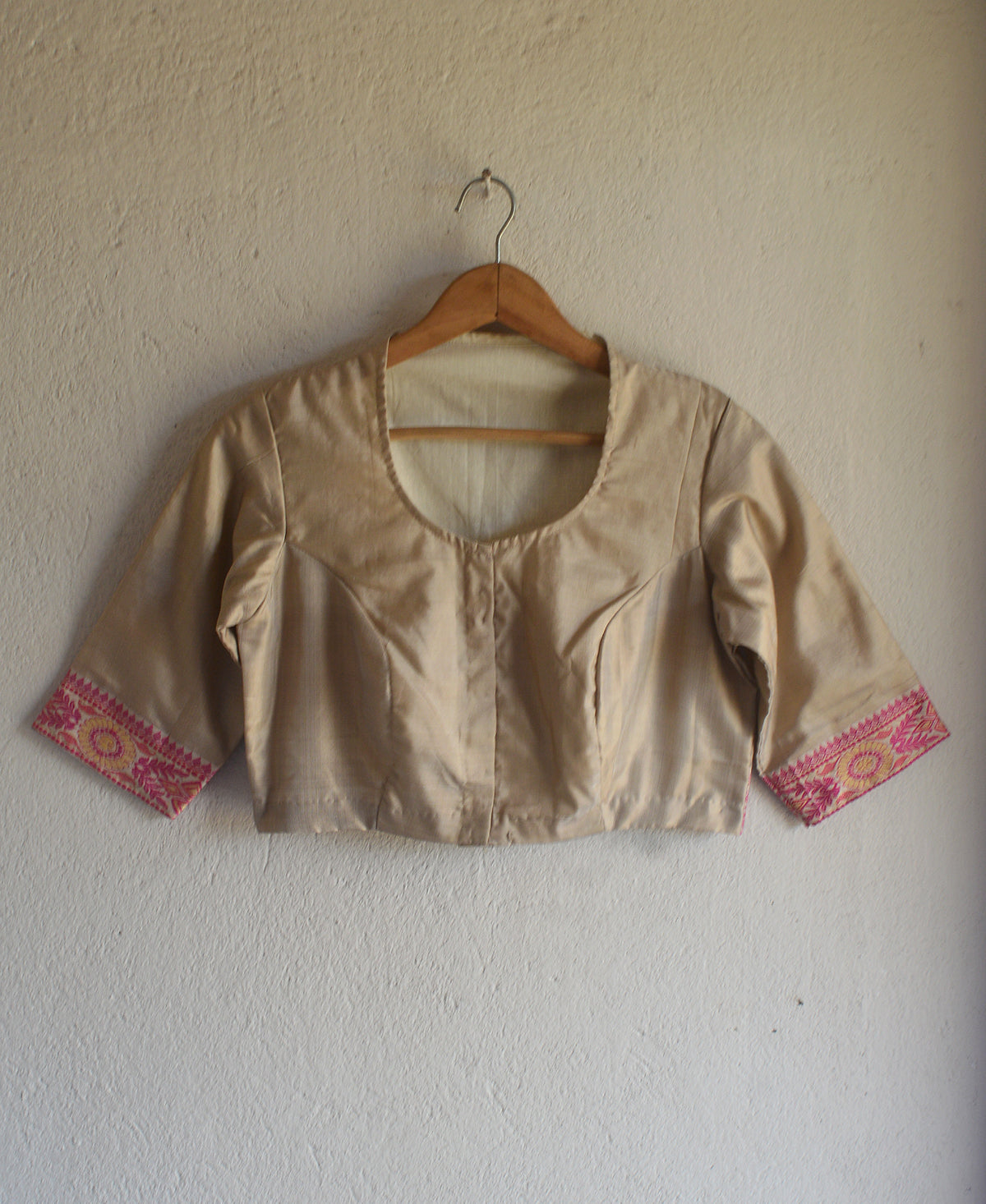 Rose Wood Saree Blouse