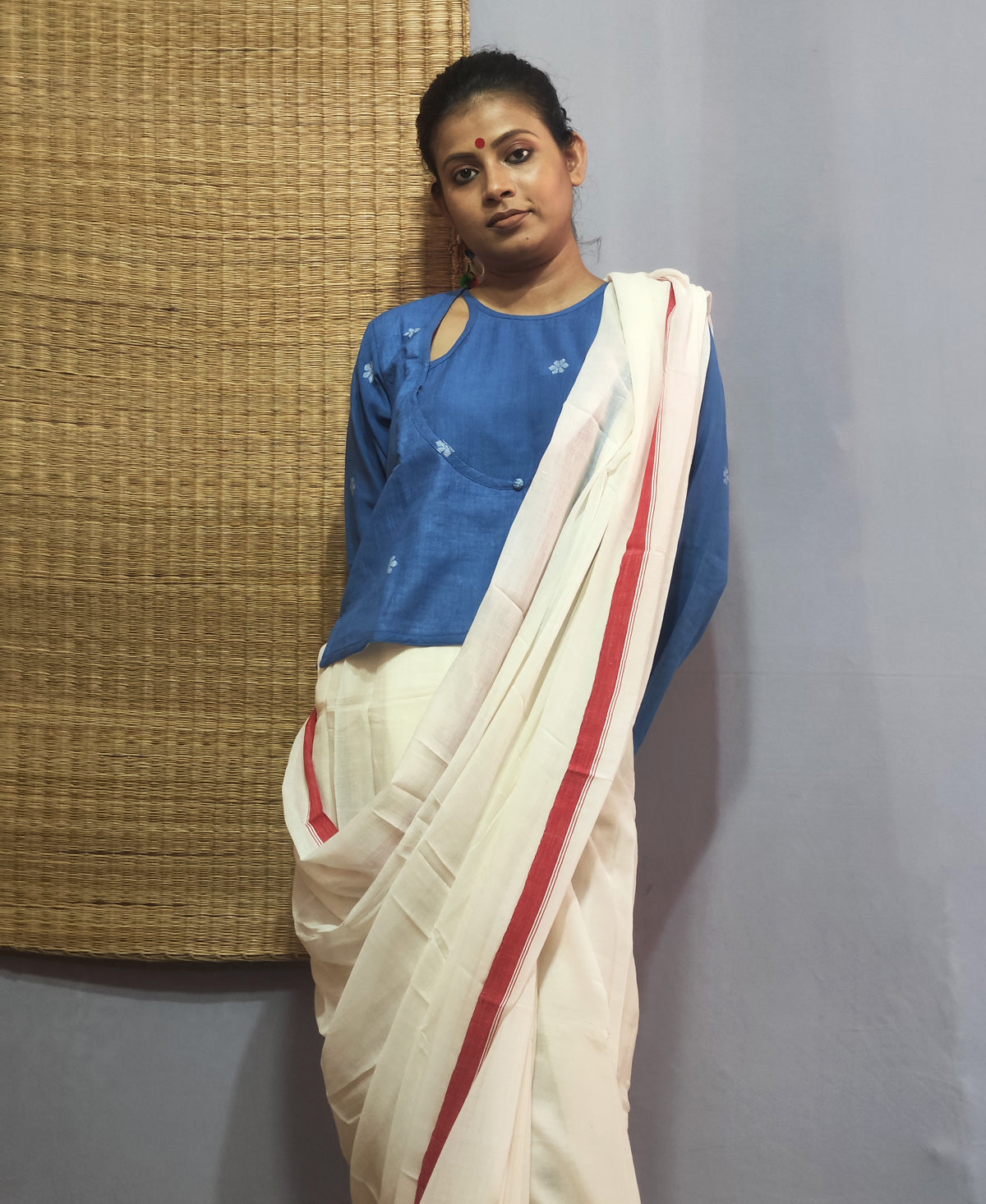 Neela Angarakha CropTop