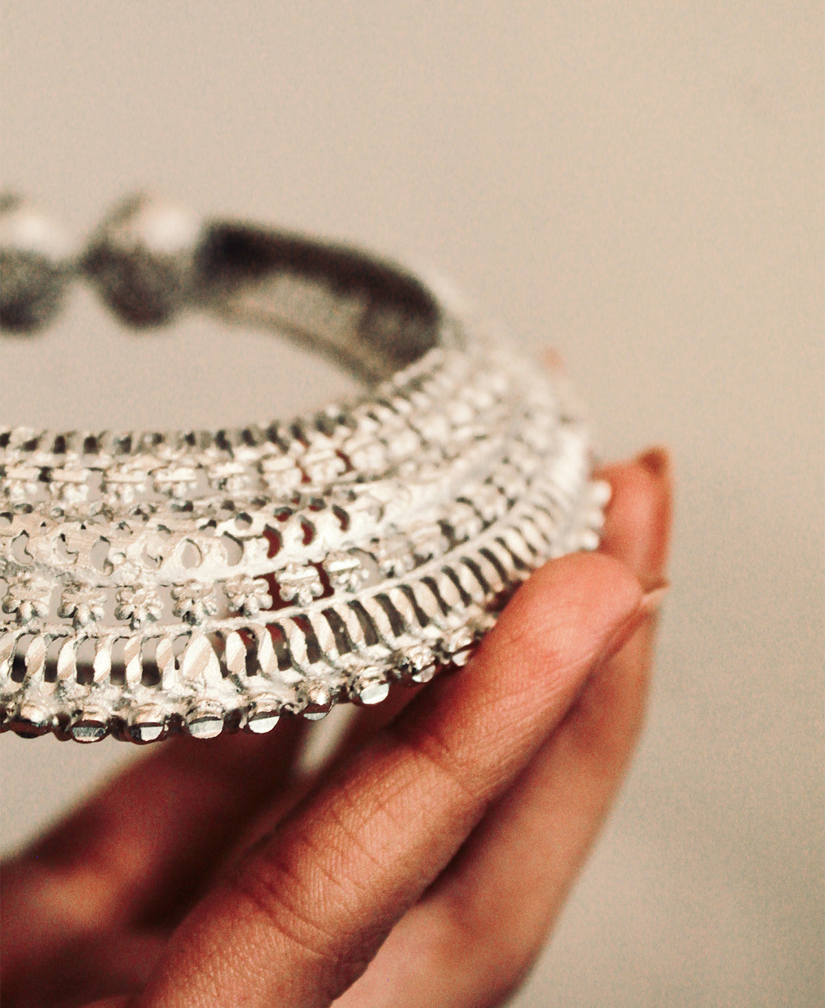 Eterna Weave Silver Bracelet