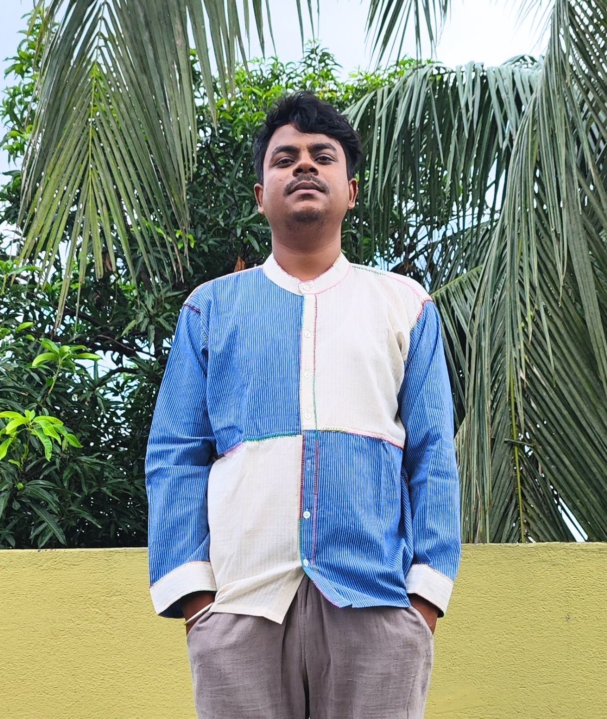 Neel Patch Unisex Casual Shirt