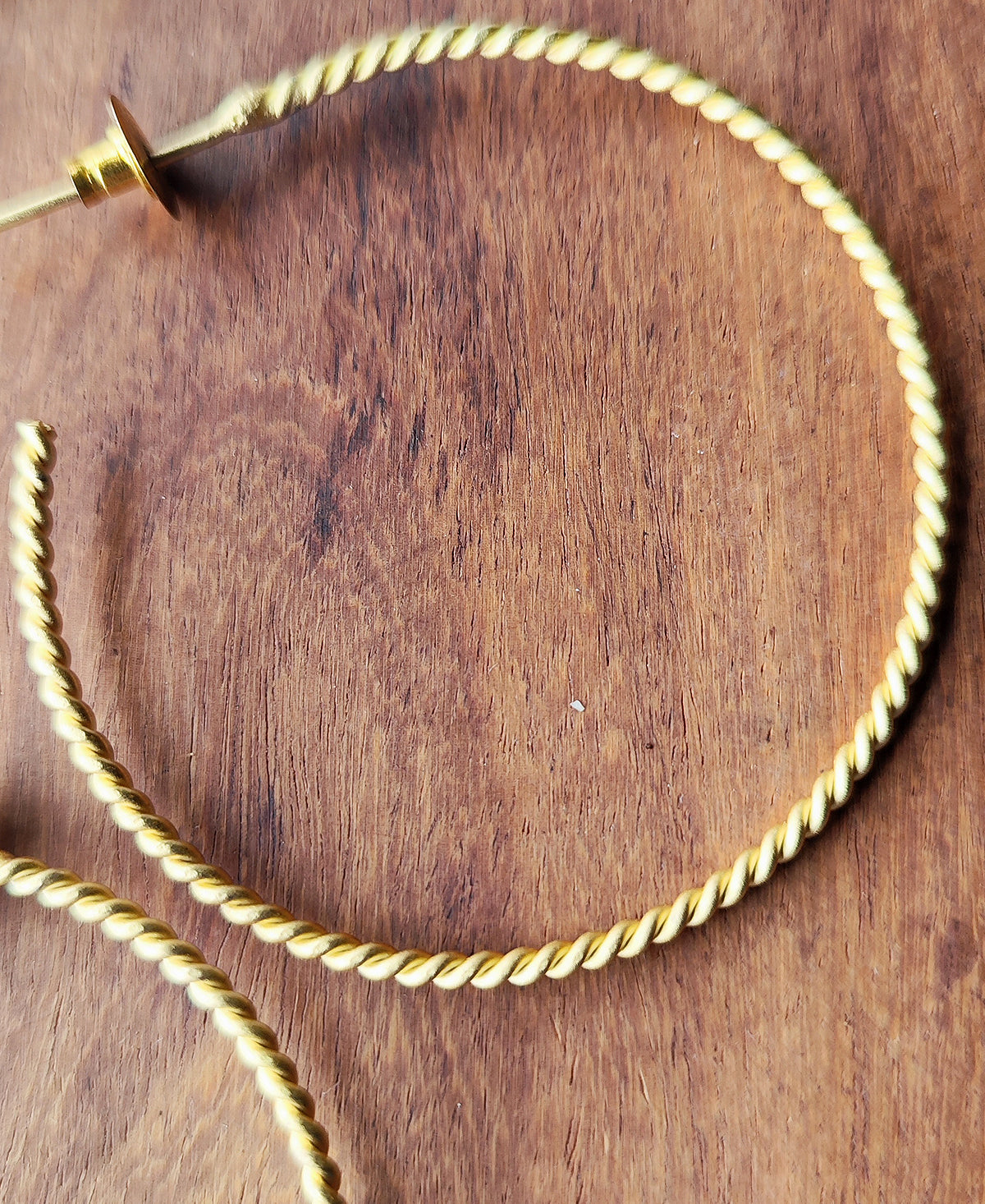 Swarna Taranga Gold Plated Hoop