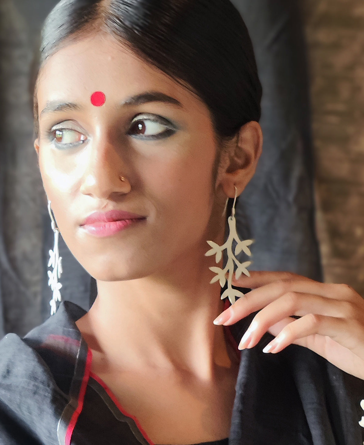 Tarangini - Silver Plated Earring