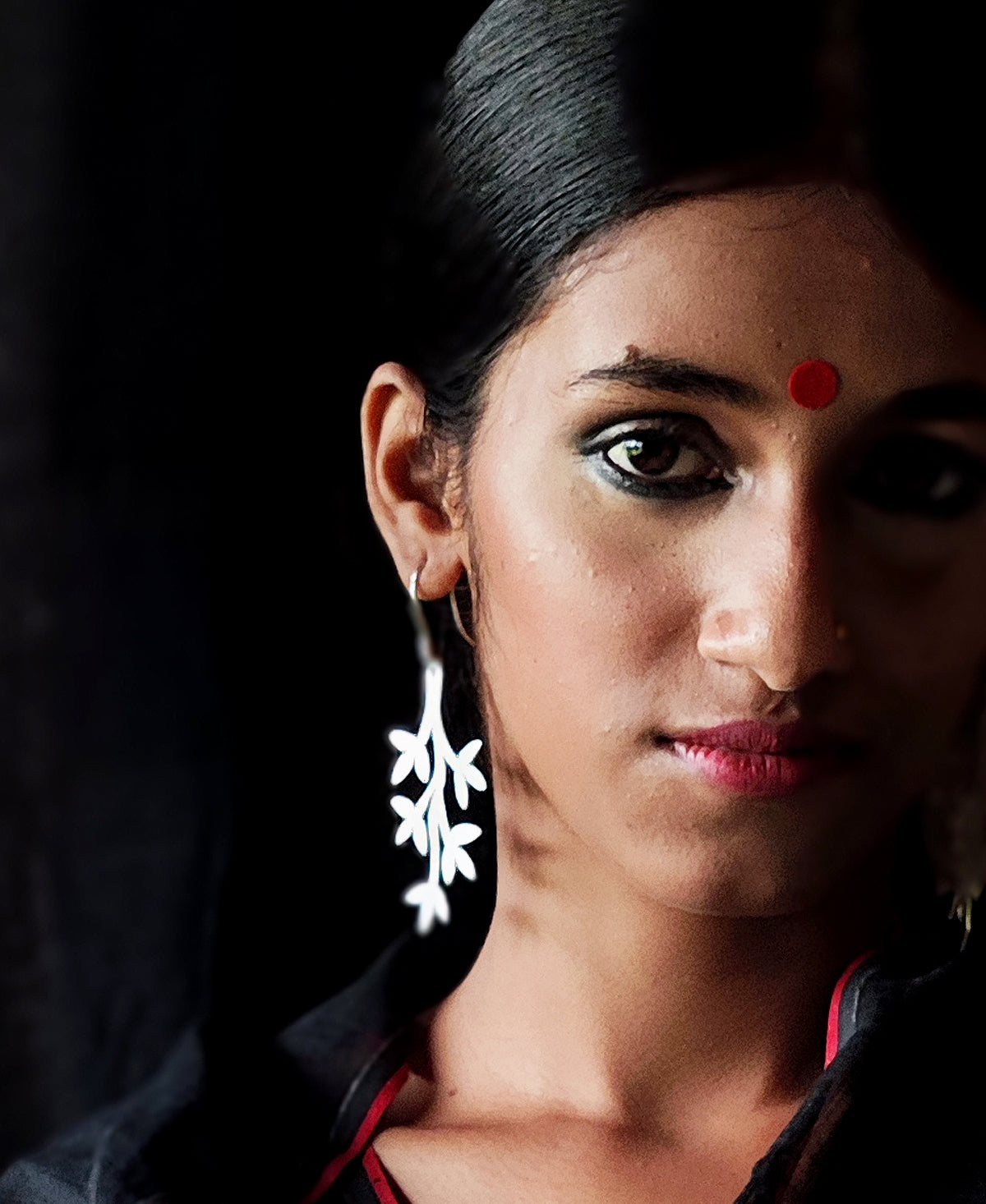 Tarangini - Silver Plated Earring