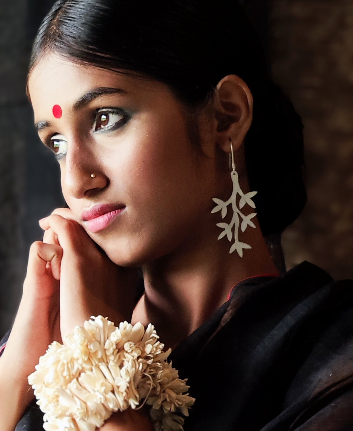 Tarangini - Silver Plated Earring