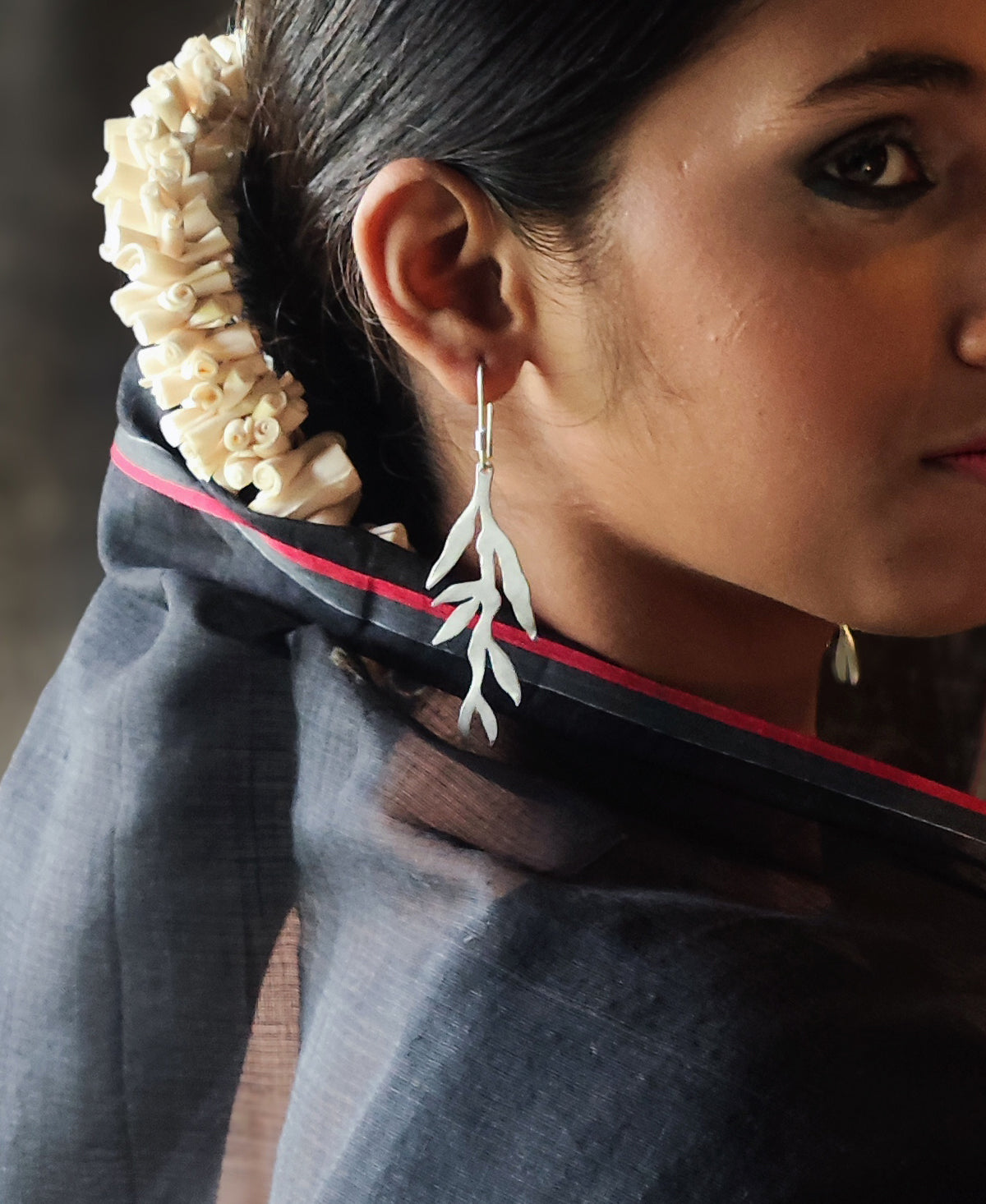 Nakshatra - Silver Plated Earring