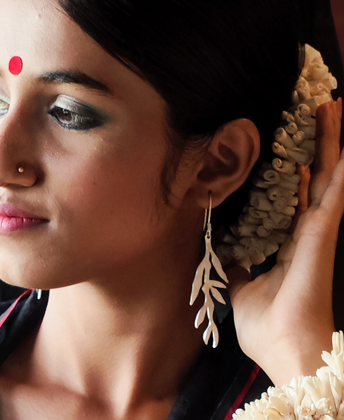 Nakshatra - Silver Plated Earring