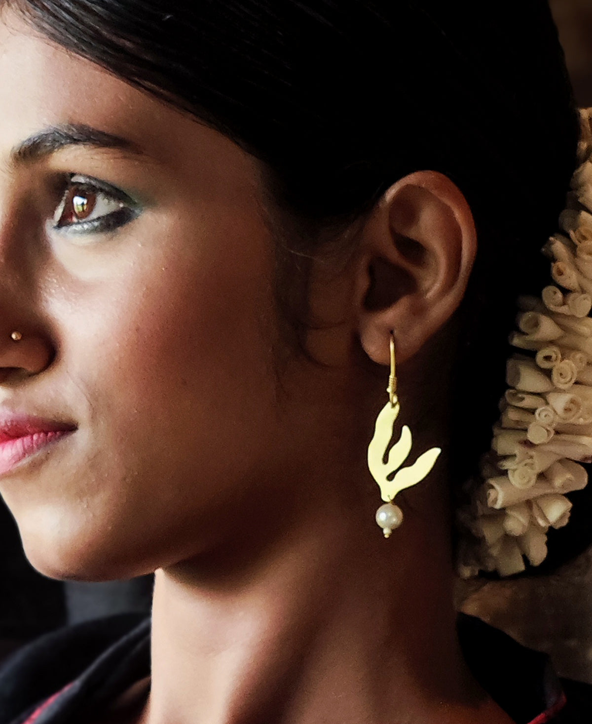 Laharika - Gold Plated Earring