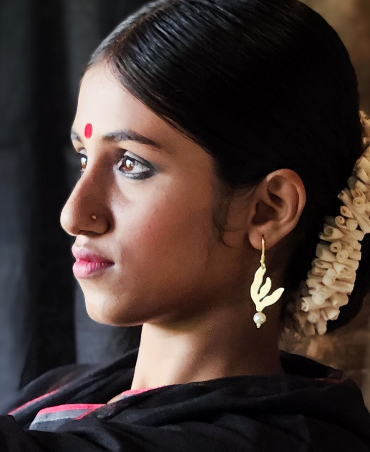 Laharika - Gold Plated Earring