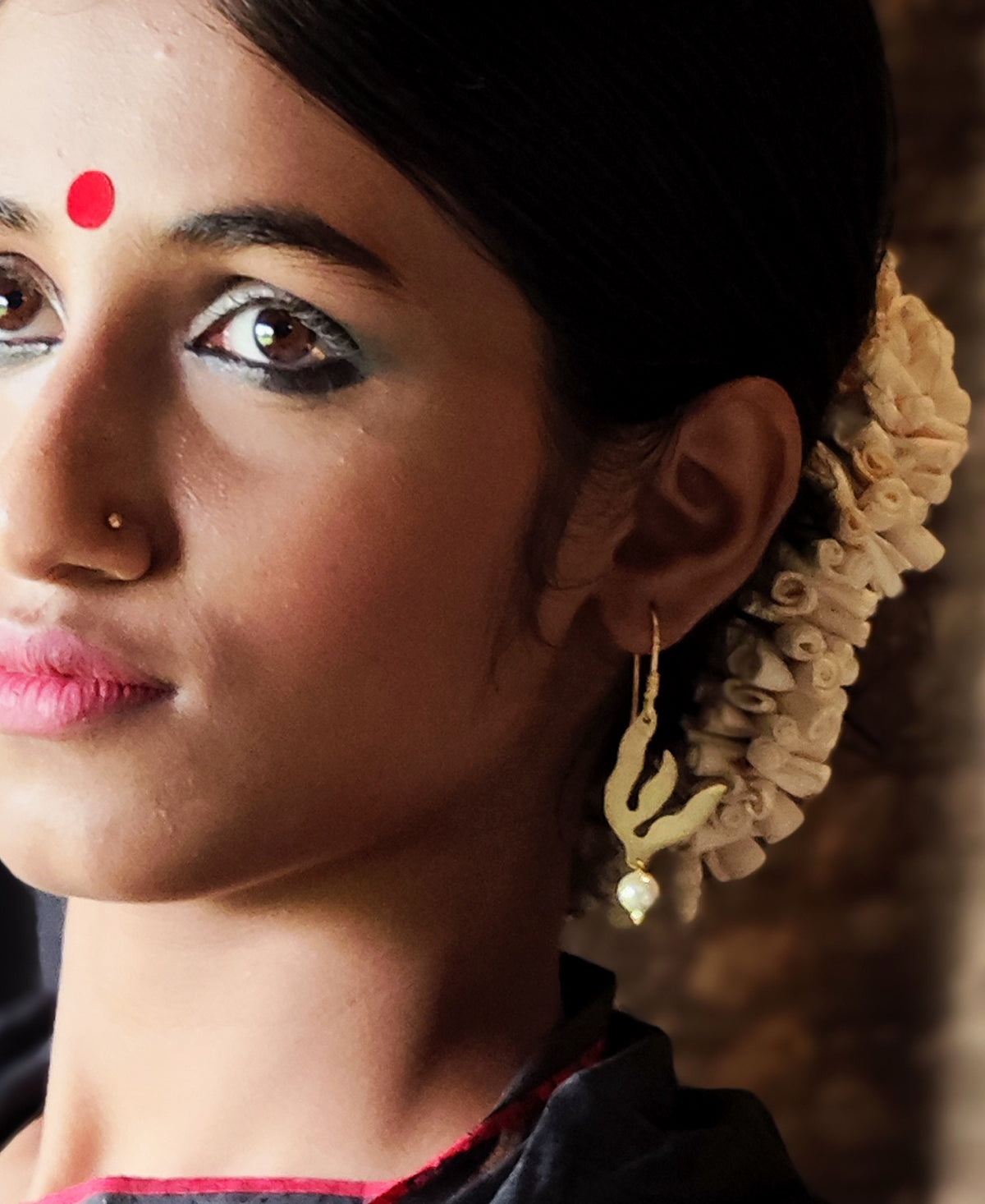 Laharika - Gold Plated Earring