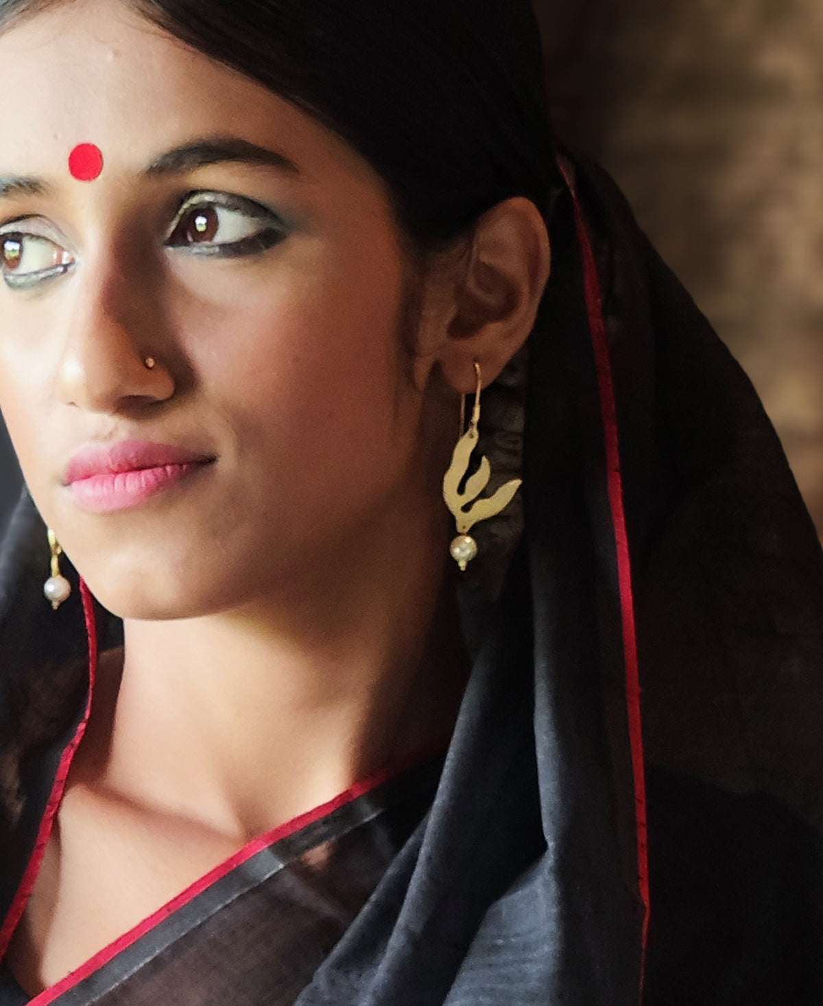 Laharika - Gold Plated Earring