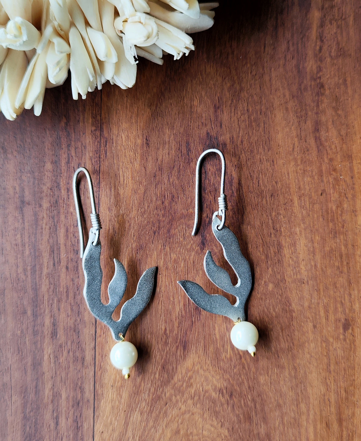 Laharika - Silver Plated Earring