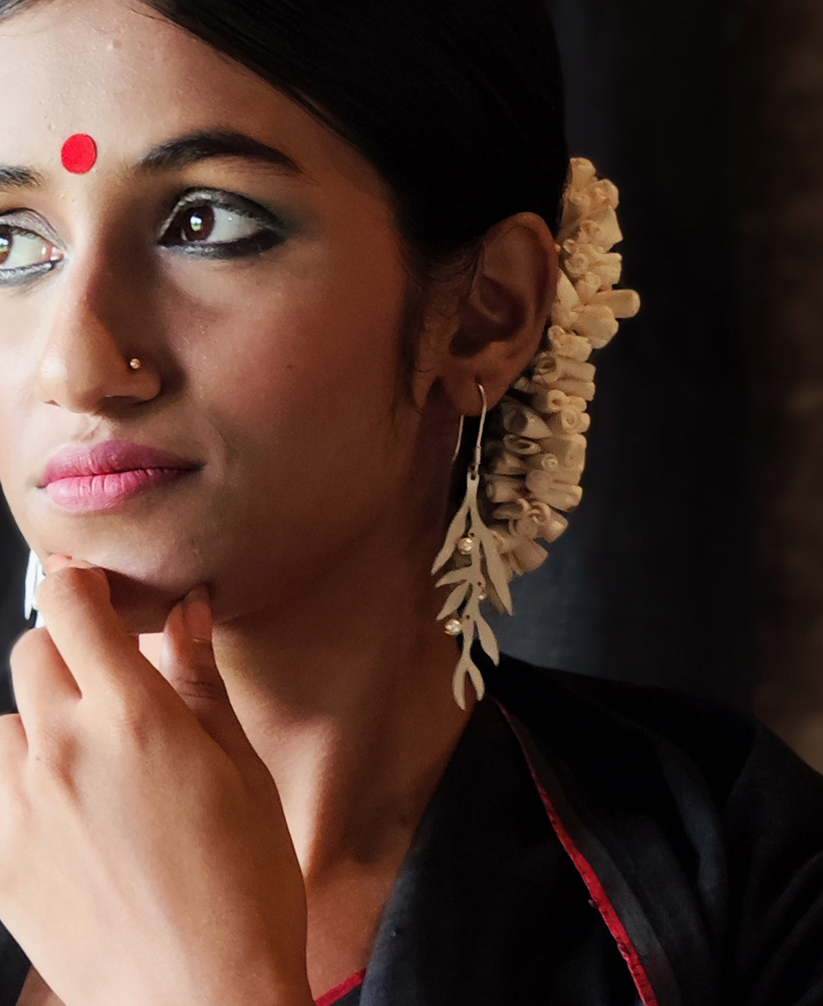 Vistara - Silver Plated Earring