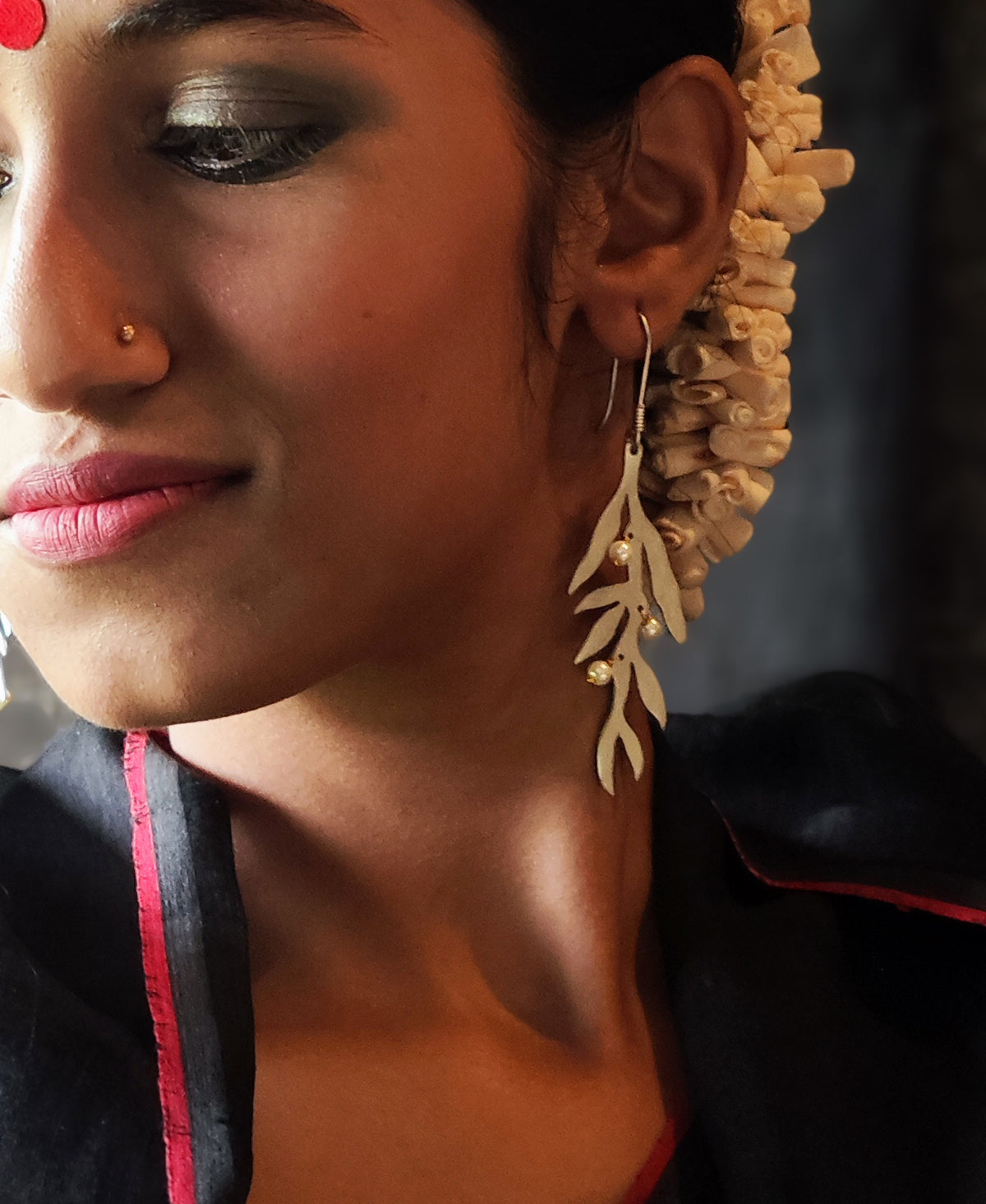 Vistara - Silver Plated Earring