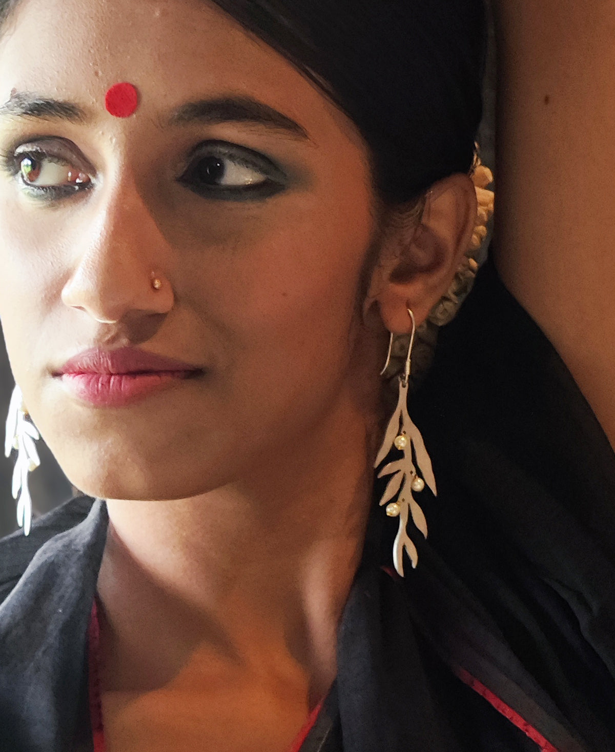 Vistara - Silver Plated Earring