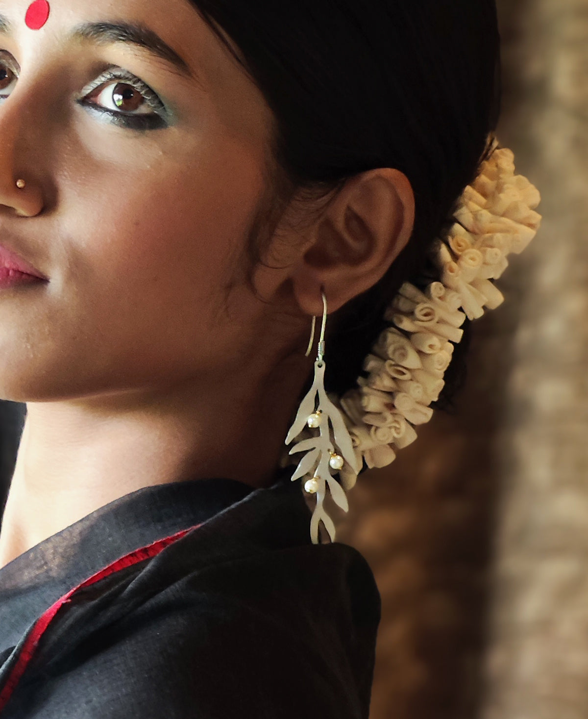 Vistara - Silver Plated Earring