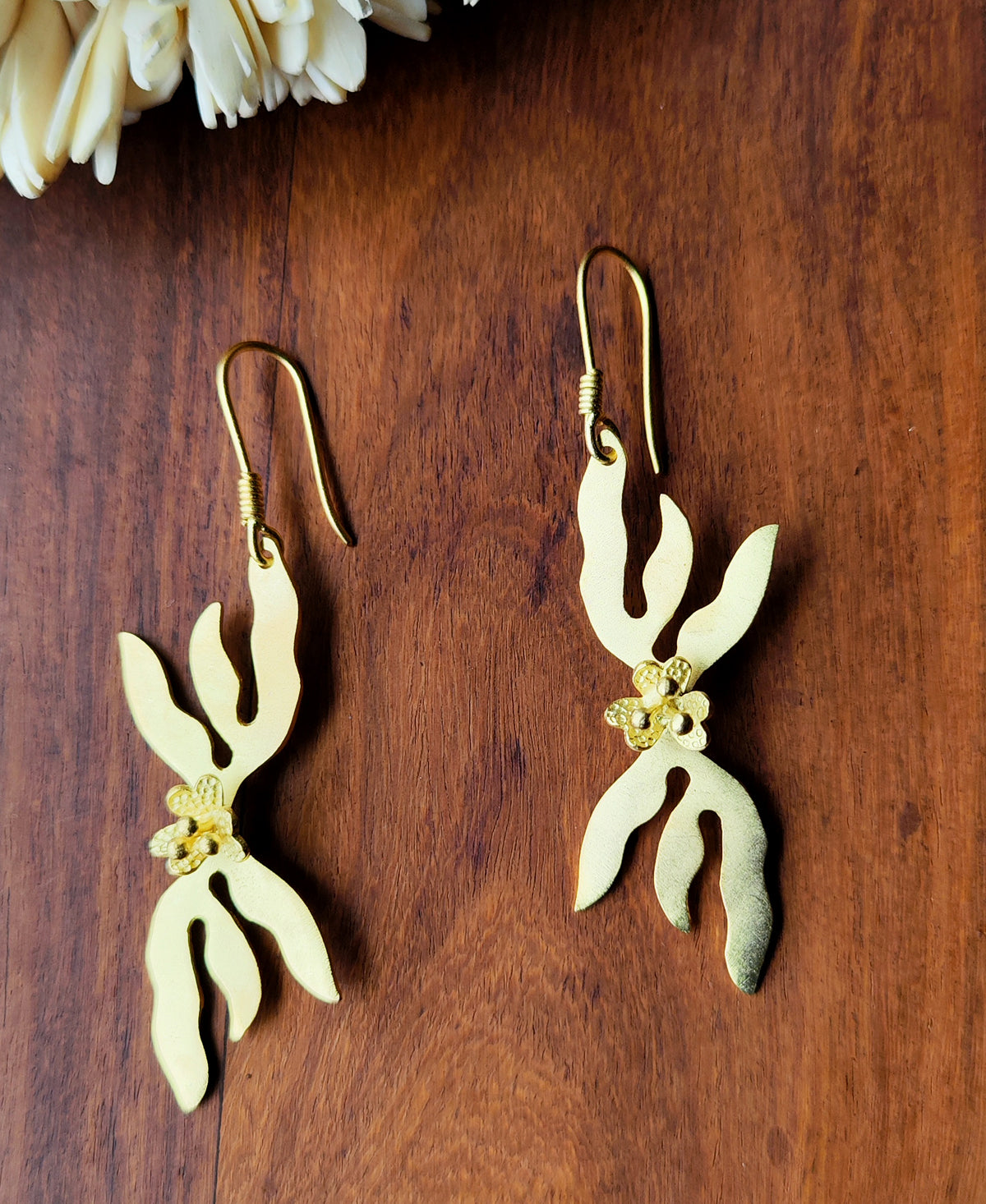 Srotini - Gold Plated Earring
