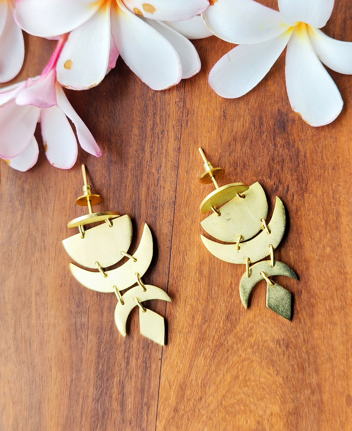 Chandrika - Gold Plated Earring