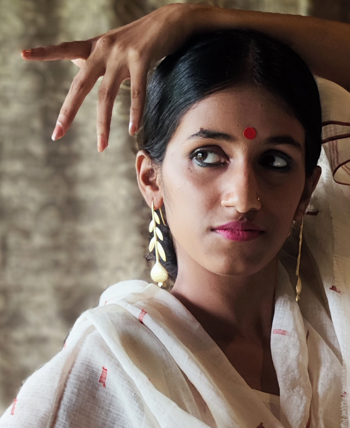 Rohita - Gold Plated Earring