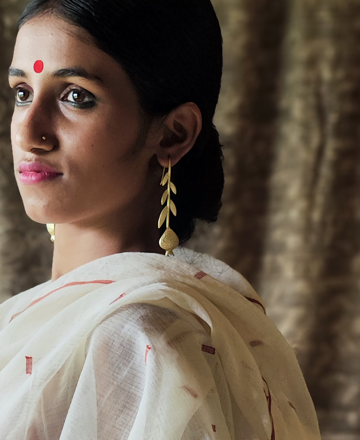 Rohita - Gold Plated Earring