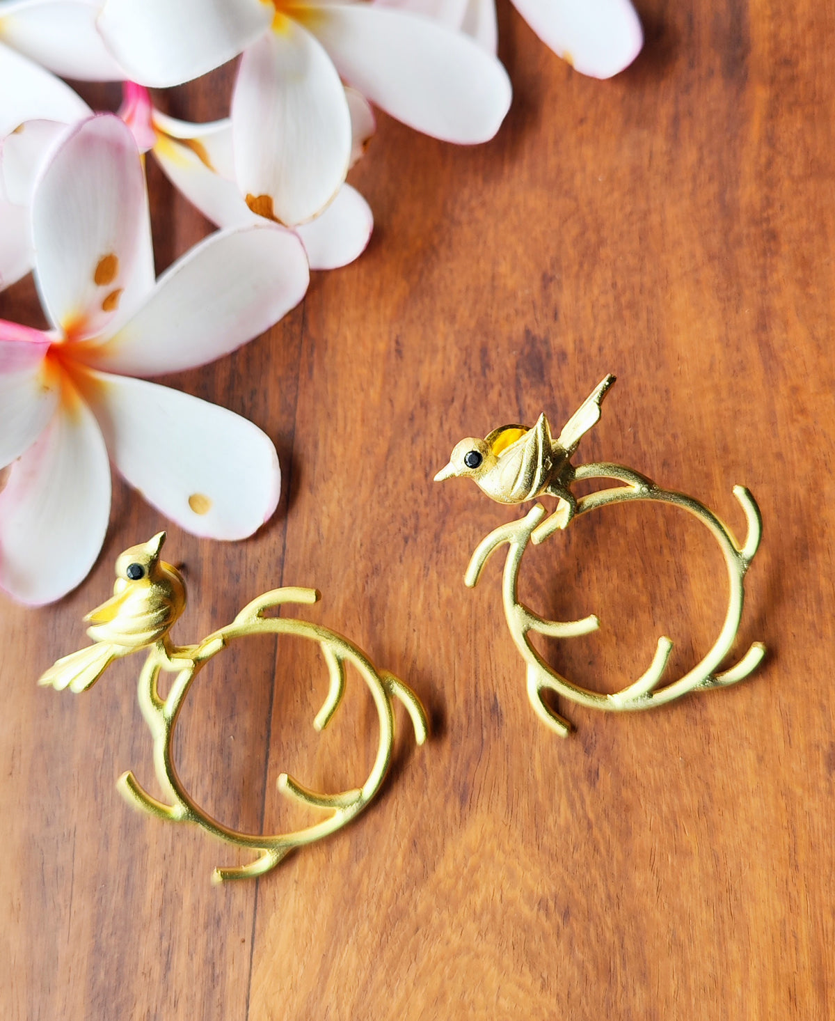 Suvarnika - Gold Plated Ear Stud