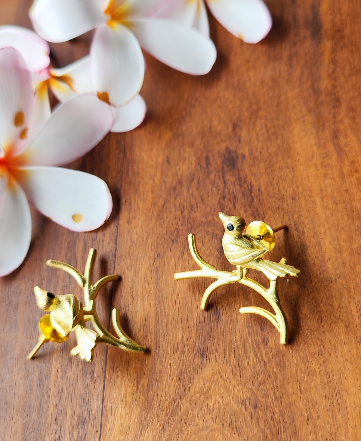 Kanana - Gold Plated Ear Stud