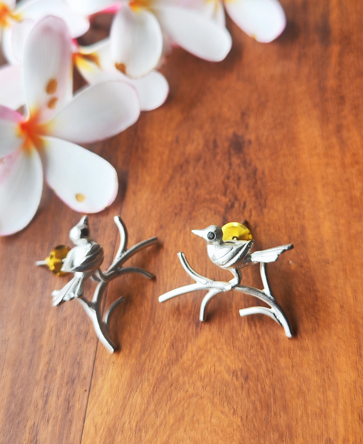 Kanana - Silver Plated Ear Stud