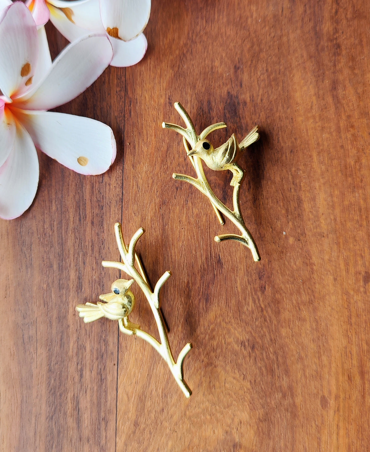 Kokila - Gold Plated Ear Stud