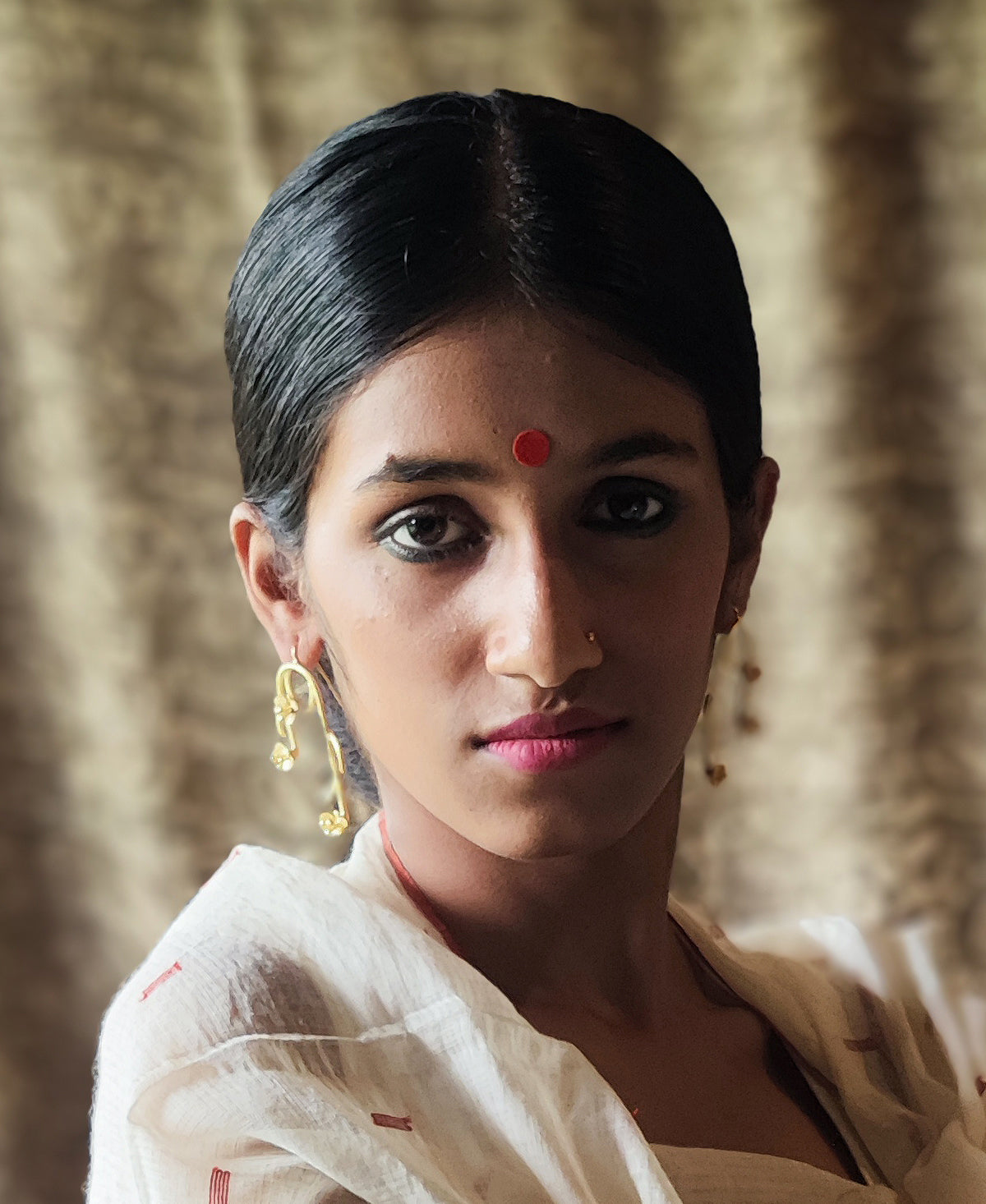 Pushpavalli - Gold Plated Earring
