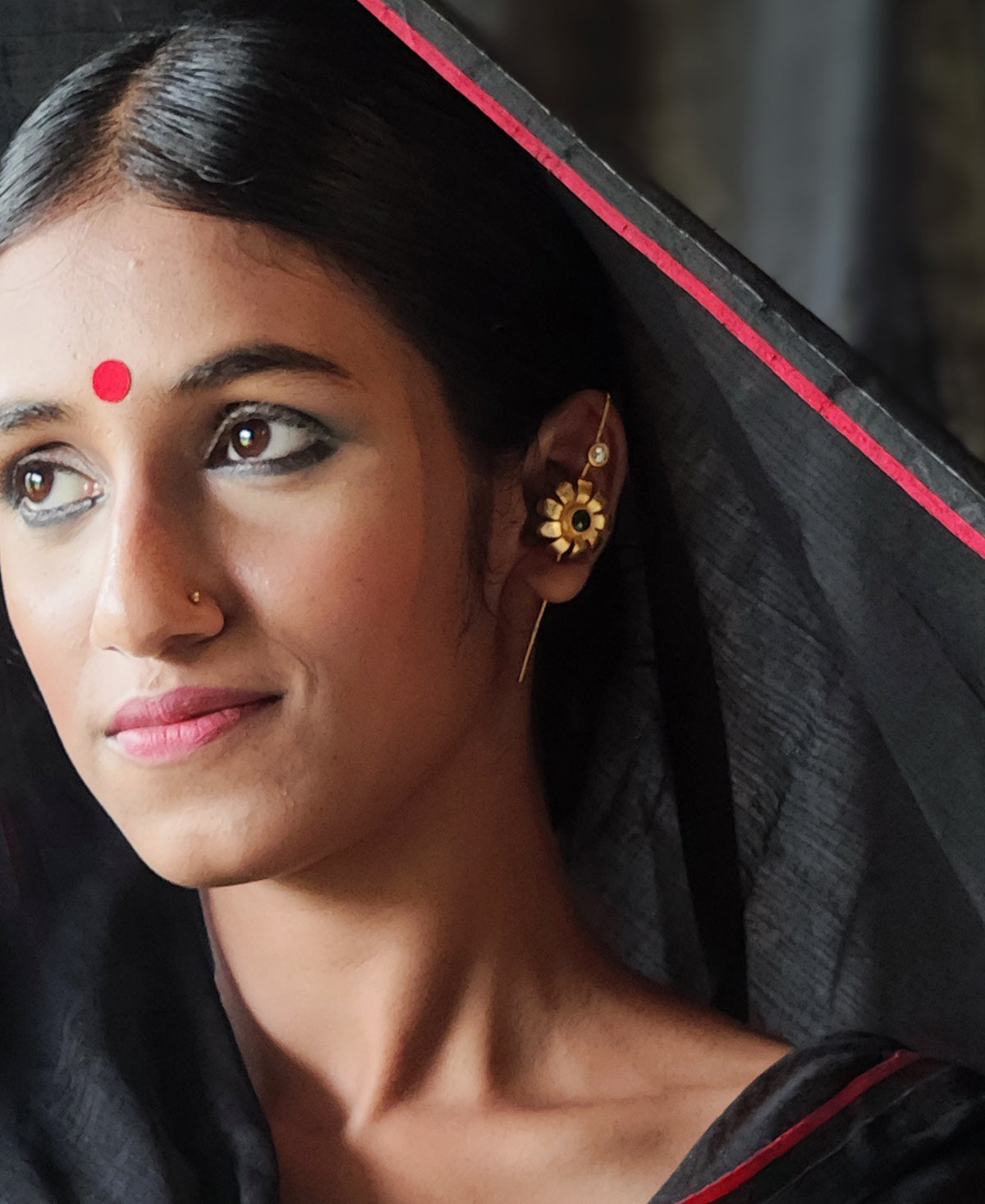 Chandrika Gold Plated Ear Cuff