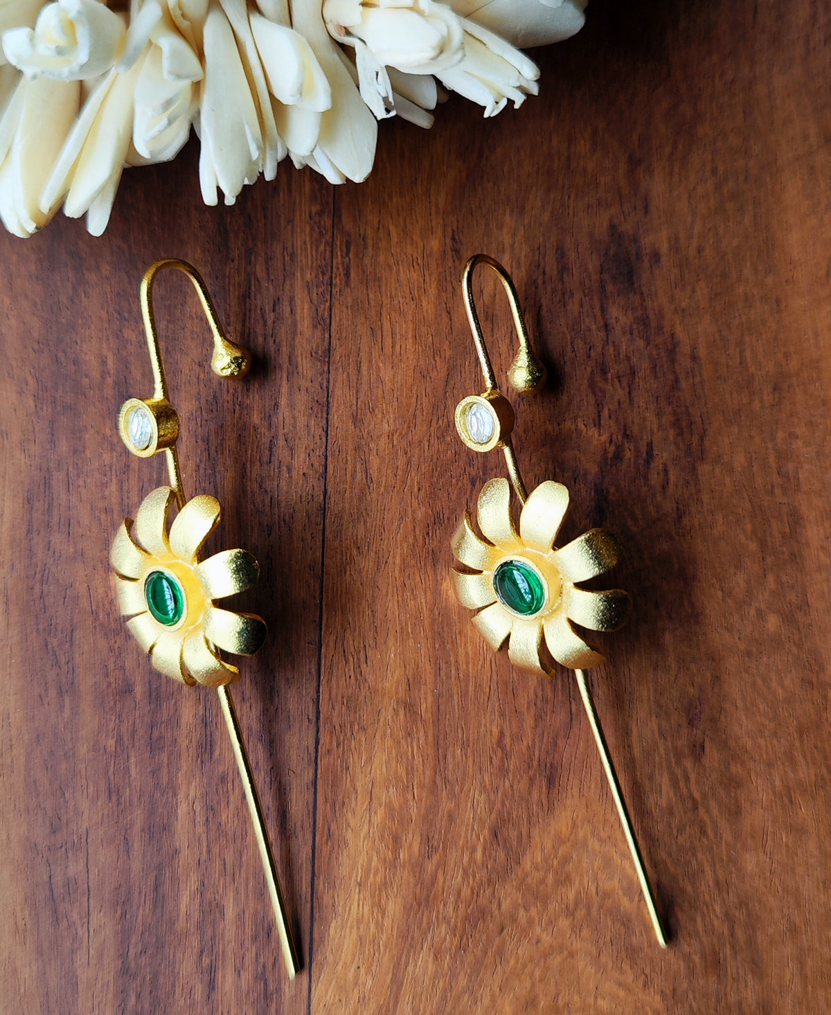 Chandrika Gold Plated Ear Cuff