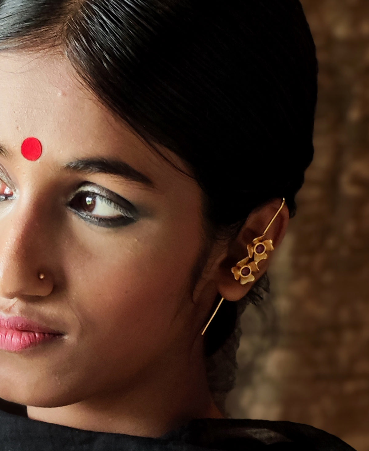 Karnika Gold Plated  Ear Cuff