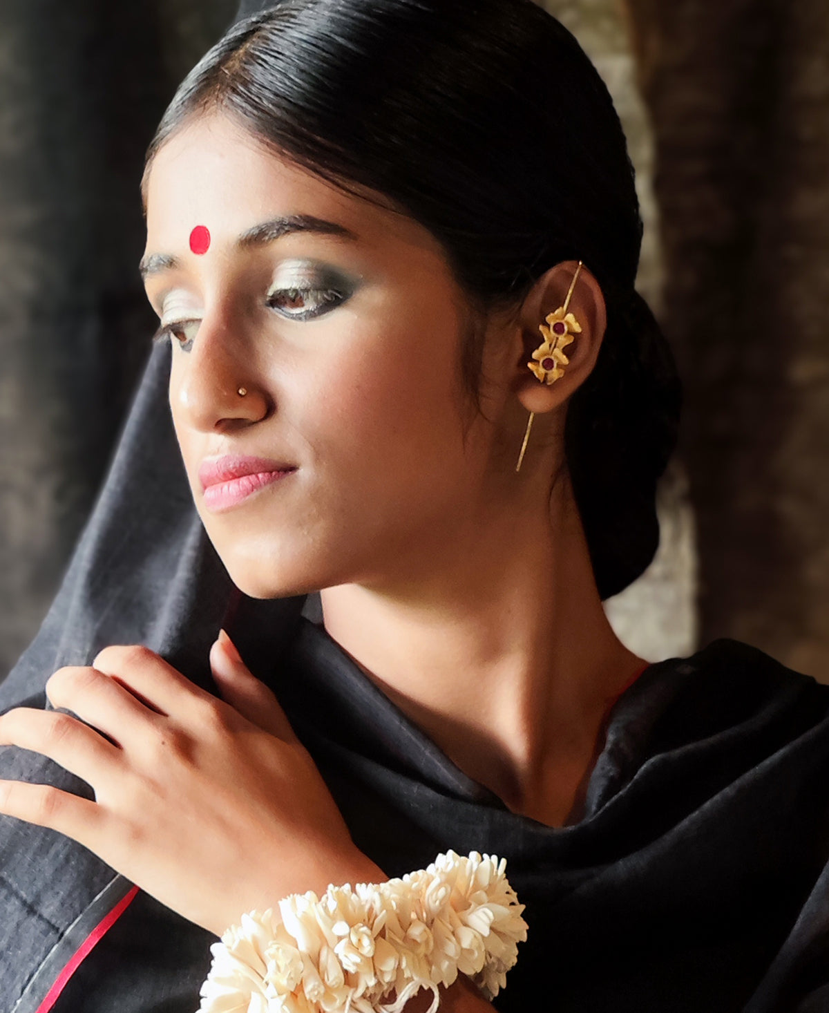 Karnika Gold Plated  Ear Cuff