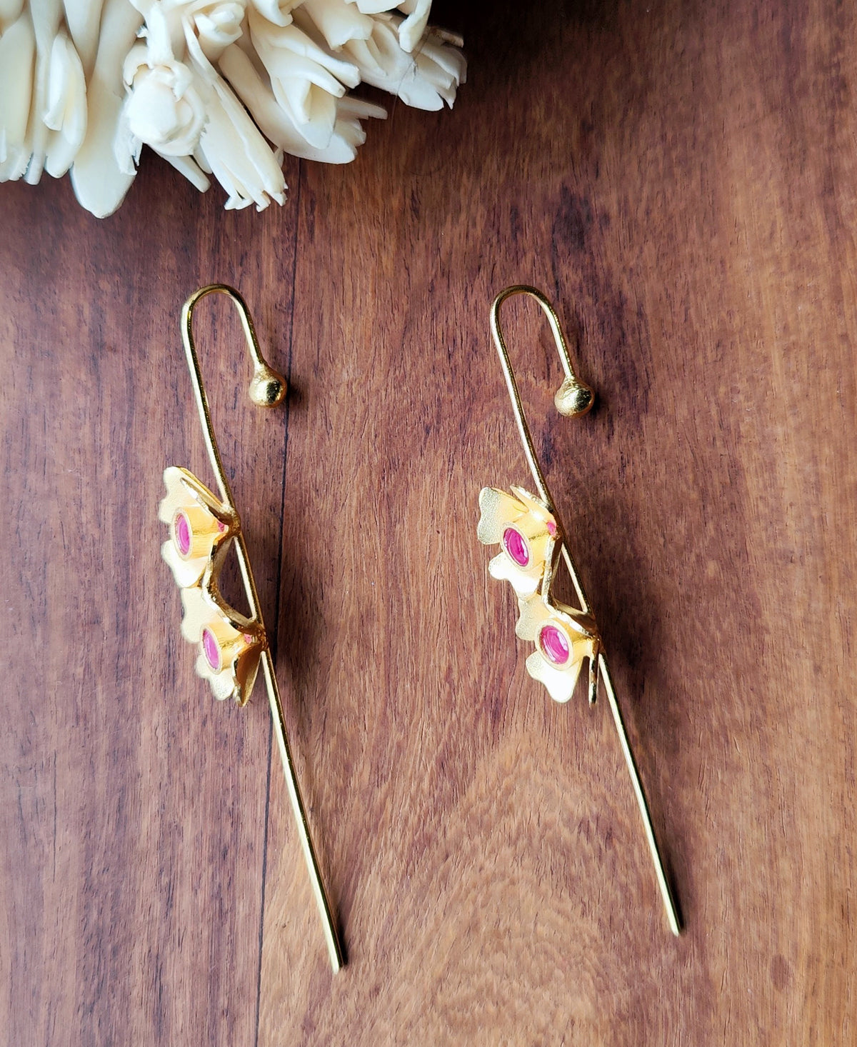 Karnika Gold Plated  Ear Cuff