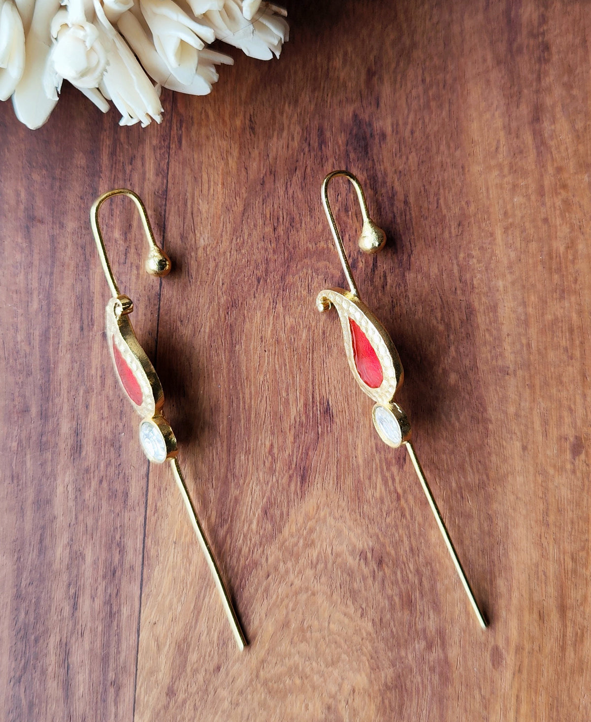 Bindu Gold Plated Ear Cuff