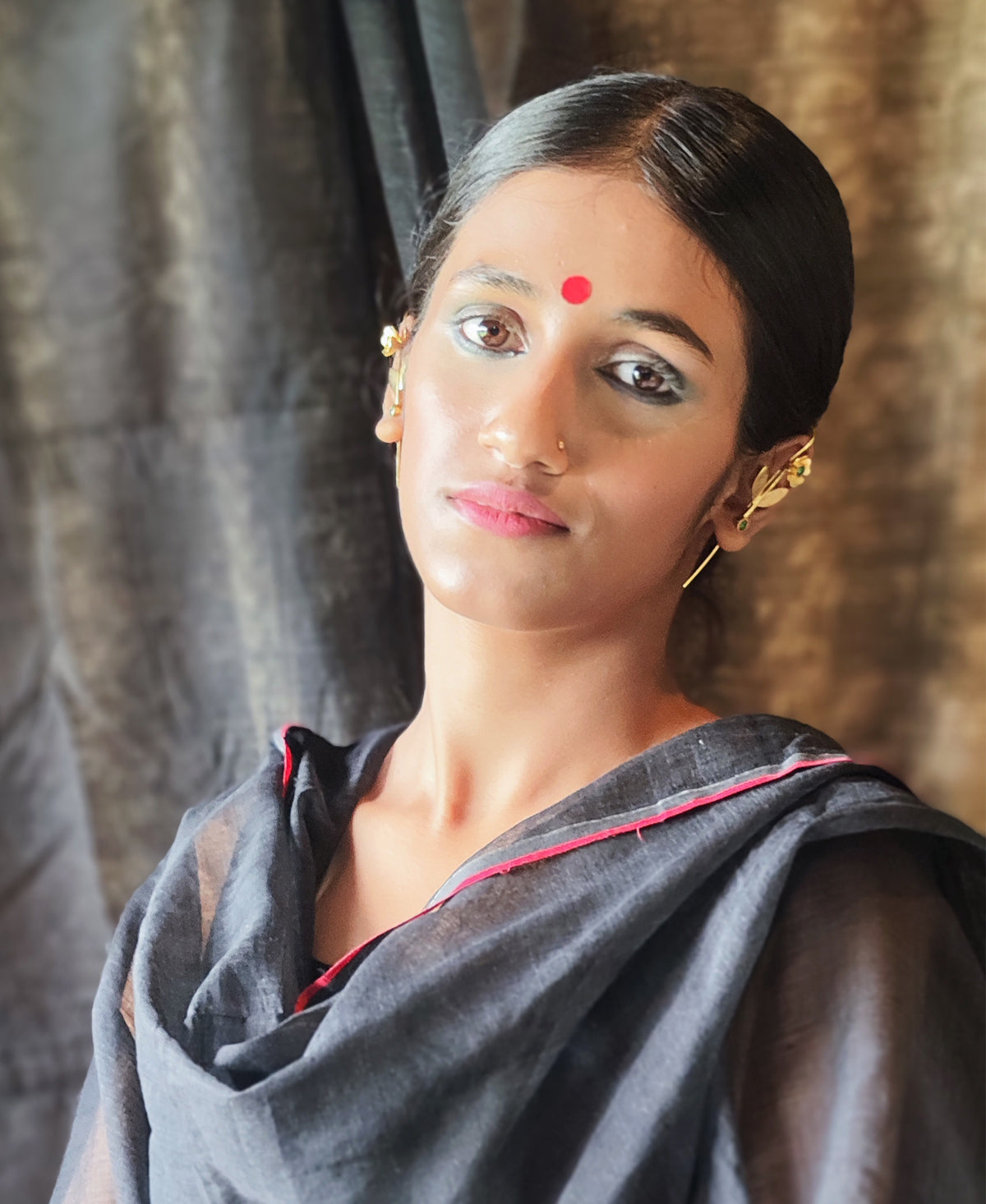 Mallika Gold Plated Ear Cuff