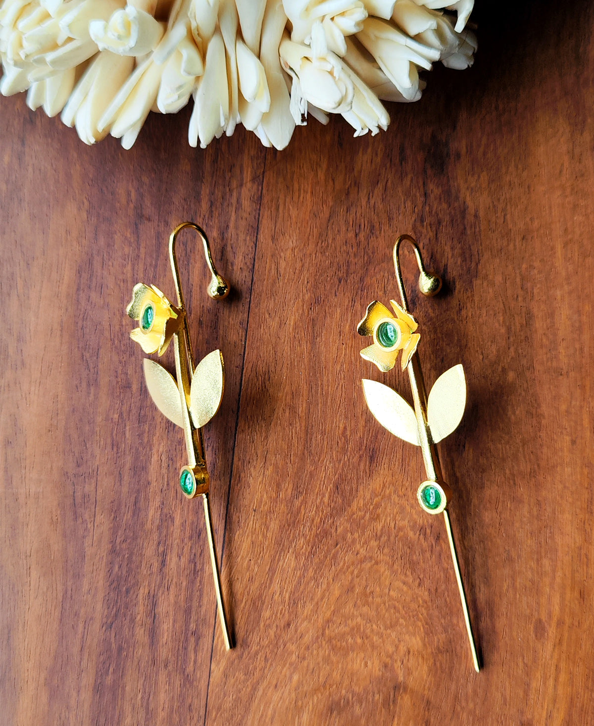 Mallika Gold Plated Ear Cuff