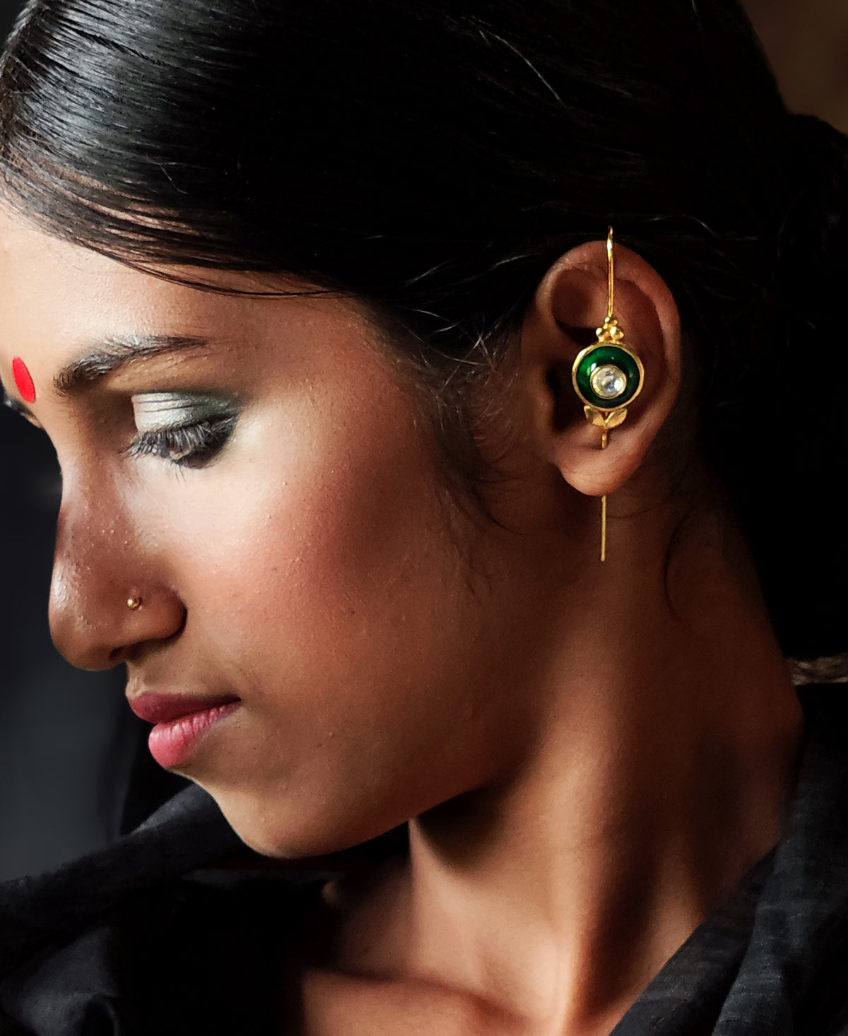 Panna Gold Plated Ear Cuff