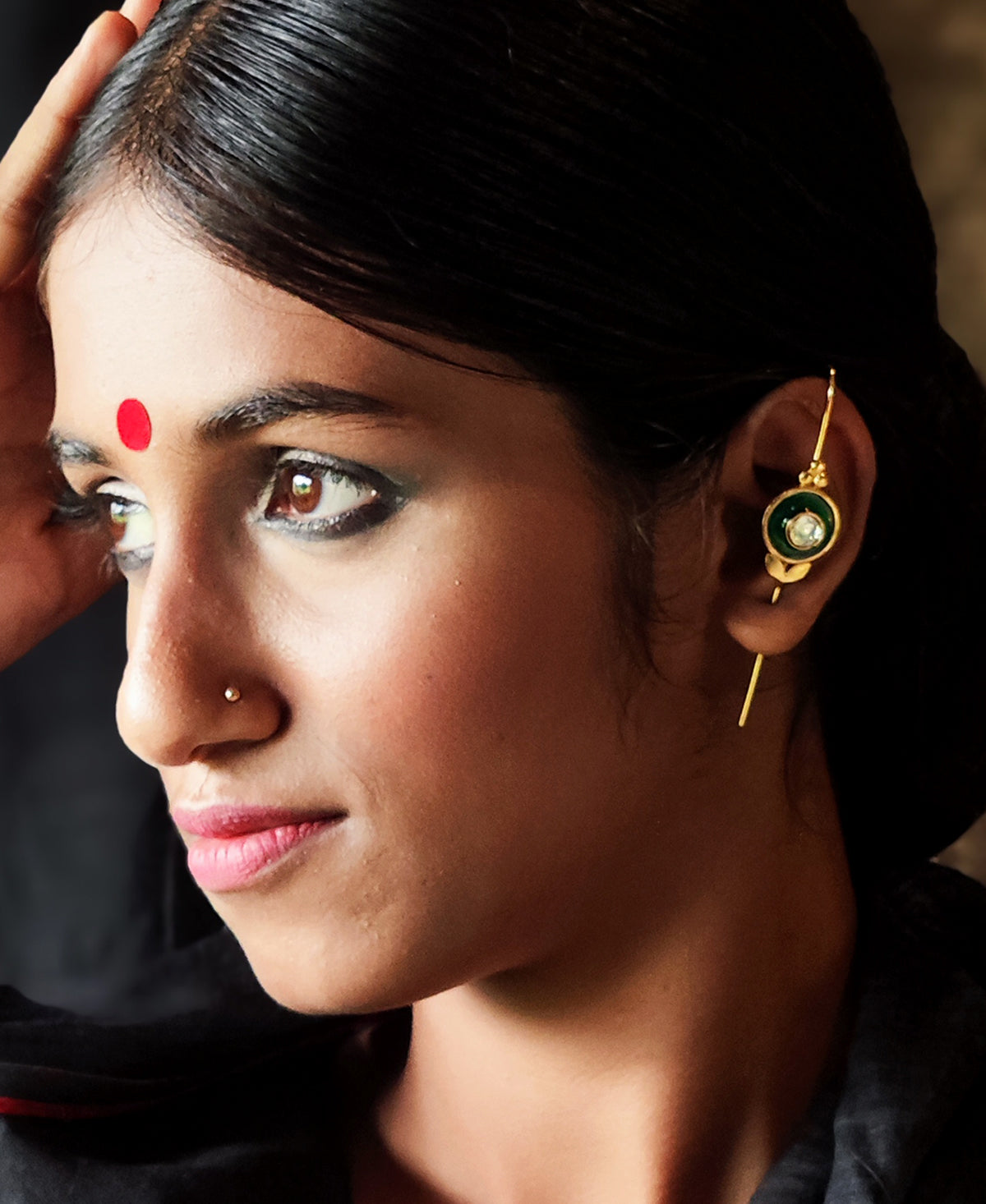 Panna Gold Plated Ear Cuff