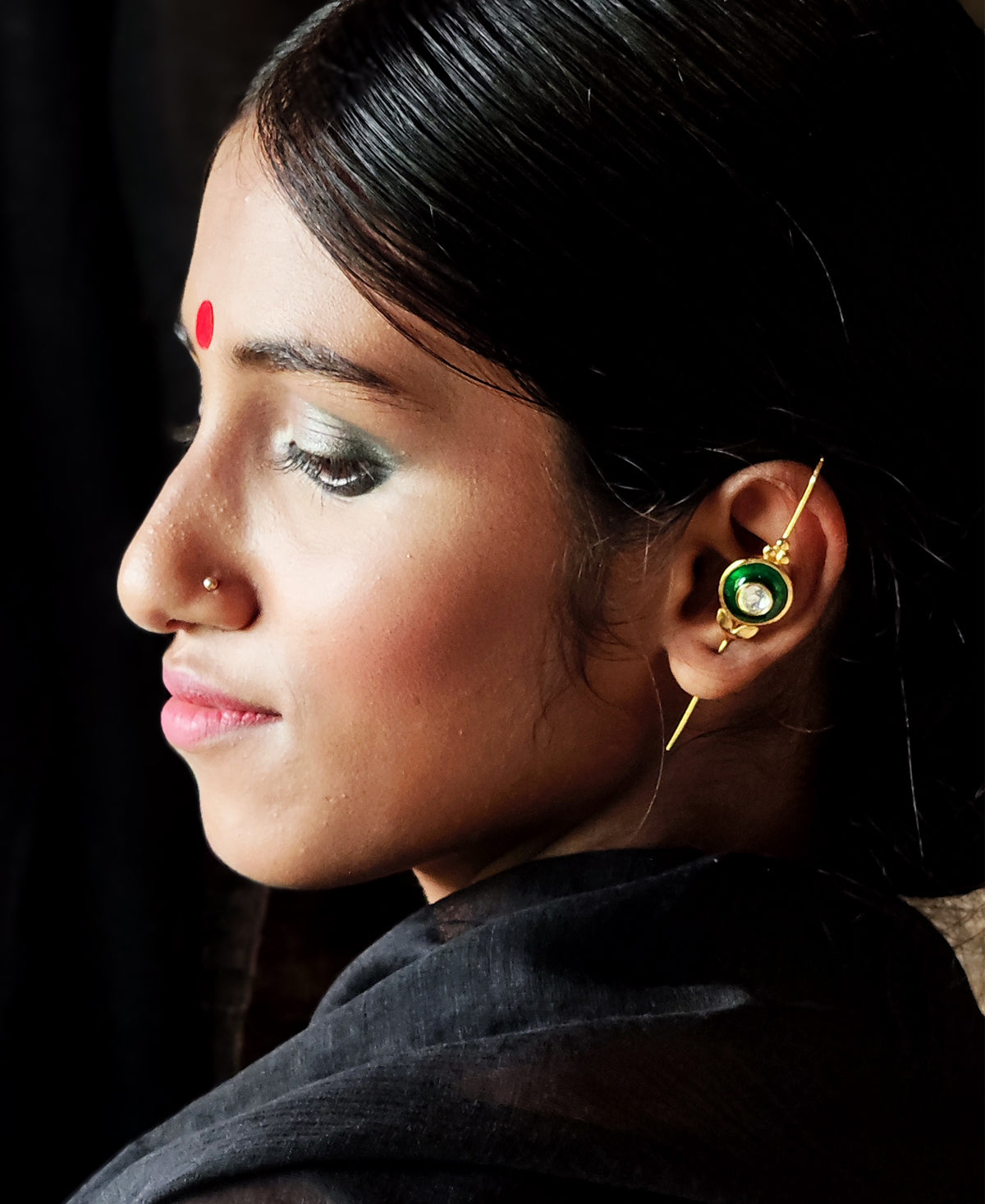 Panna Gold Plated Ear Cuff