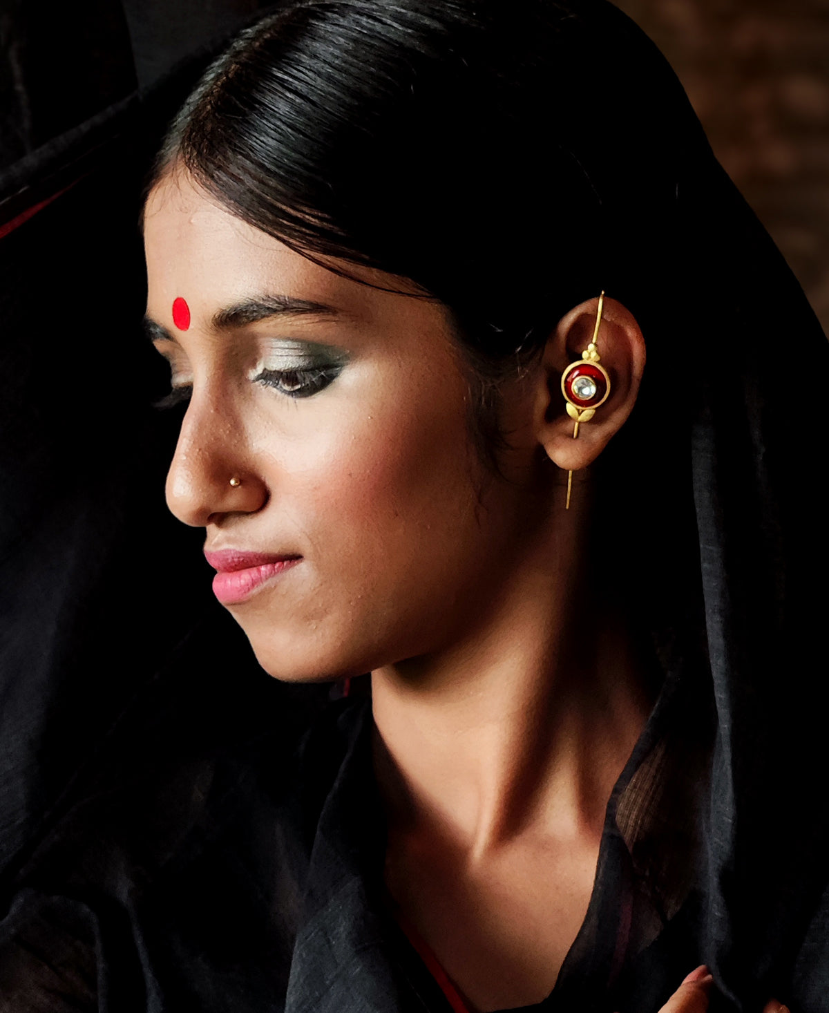 Agnishikha Gold Plated Ear Cuff