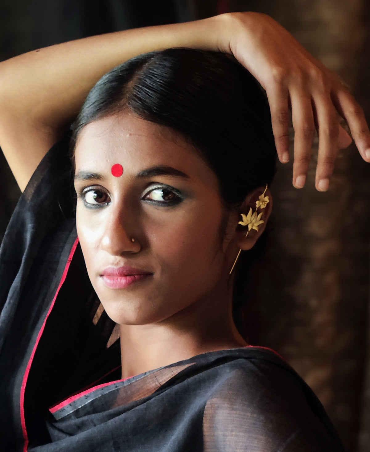 Kumudini Gold Plated Ear Cuff