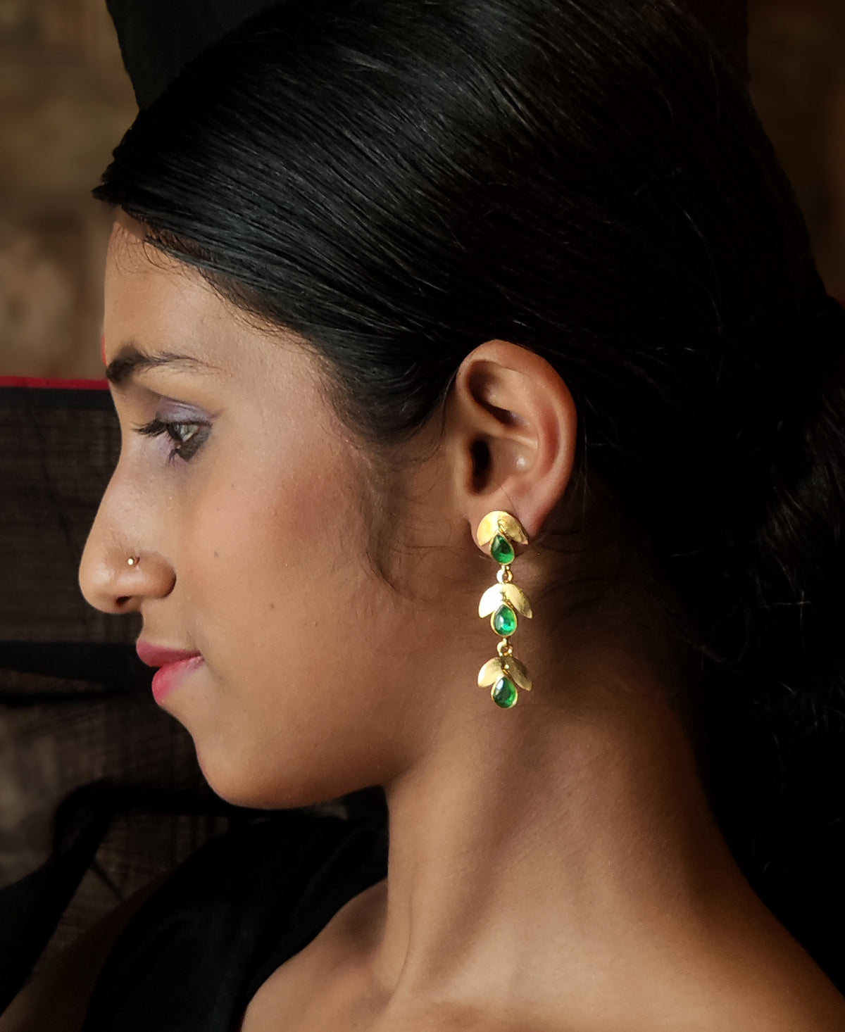 Sobuj Pallav Earring