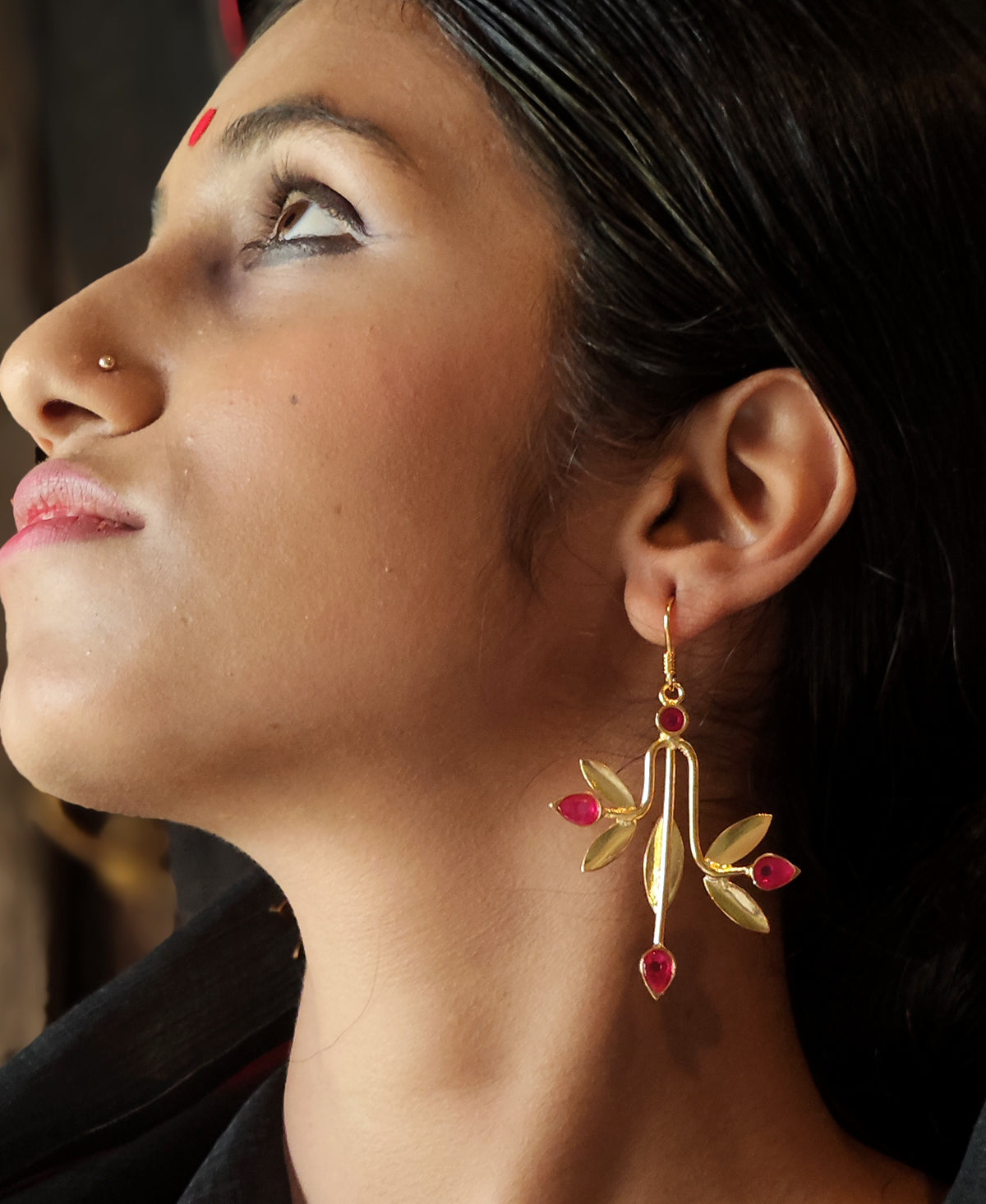 Raanga Charupata Pallav Earring