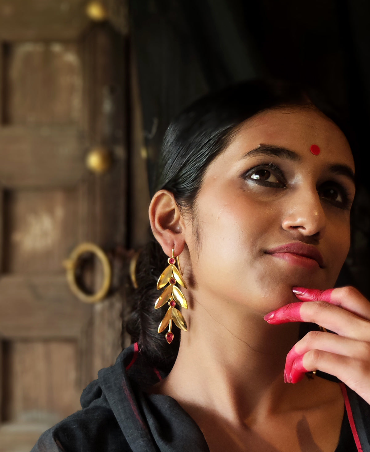 Raanga Shakha Pallav Earring
