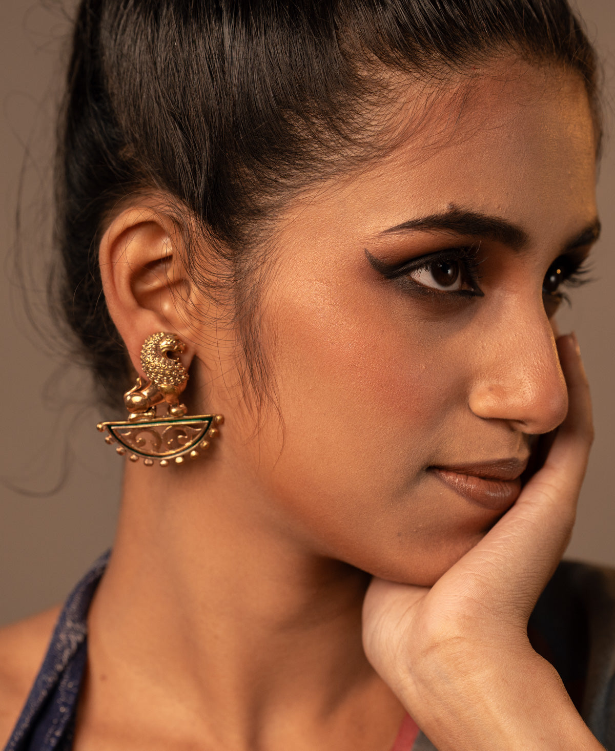 Yali Harit Ardha Earrings