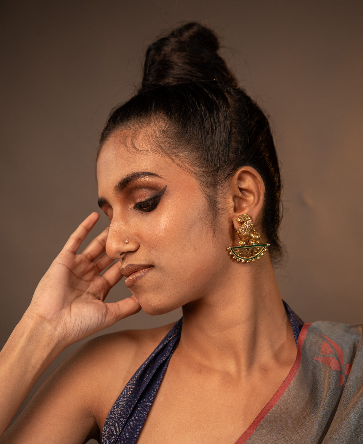 Yali Harit Ardha Earrings