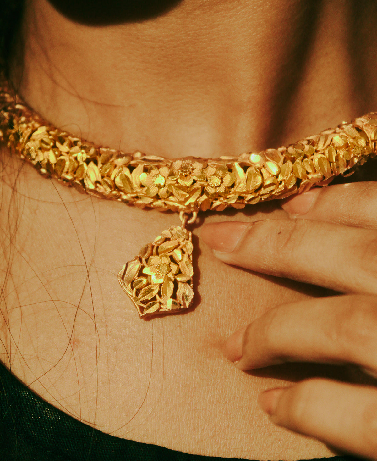 Rupkatha Gold Plated Choker Set