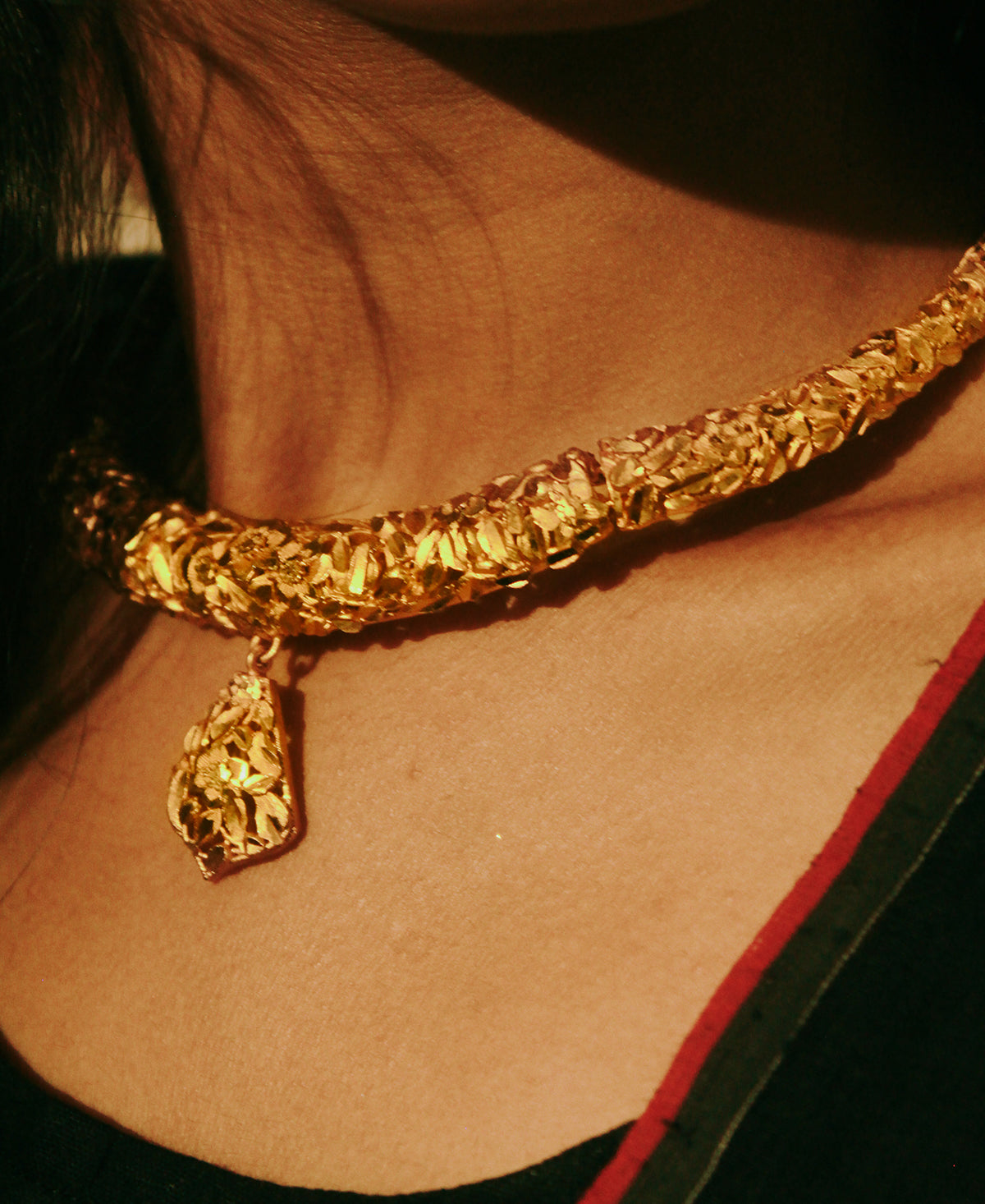 Rupkatha Gold Plated Choker Set