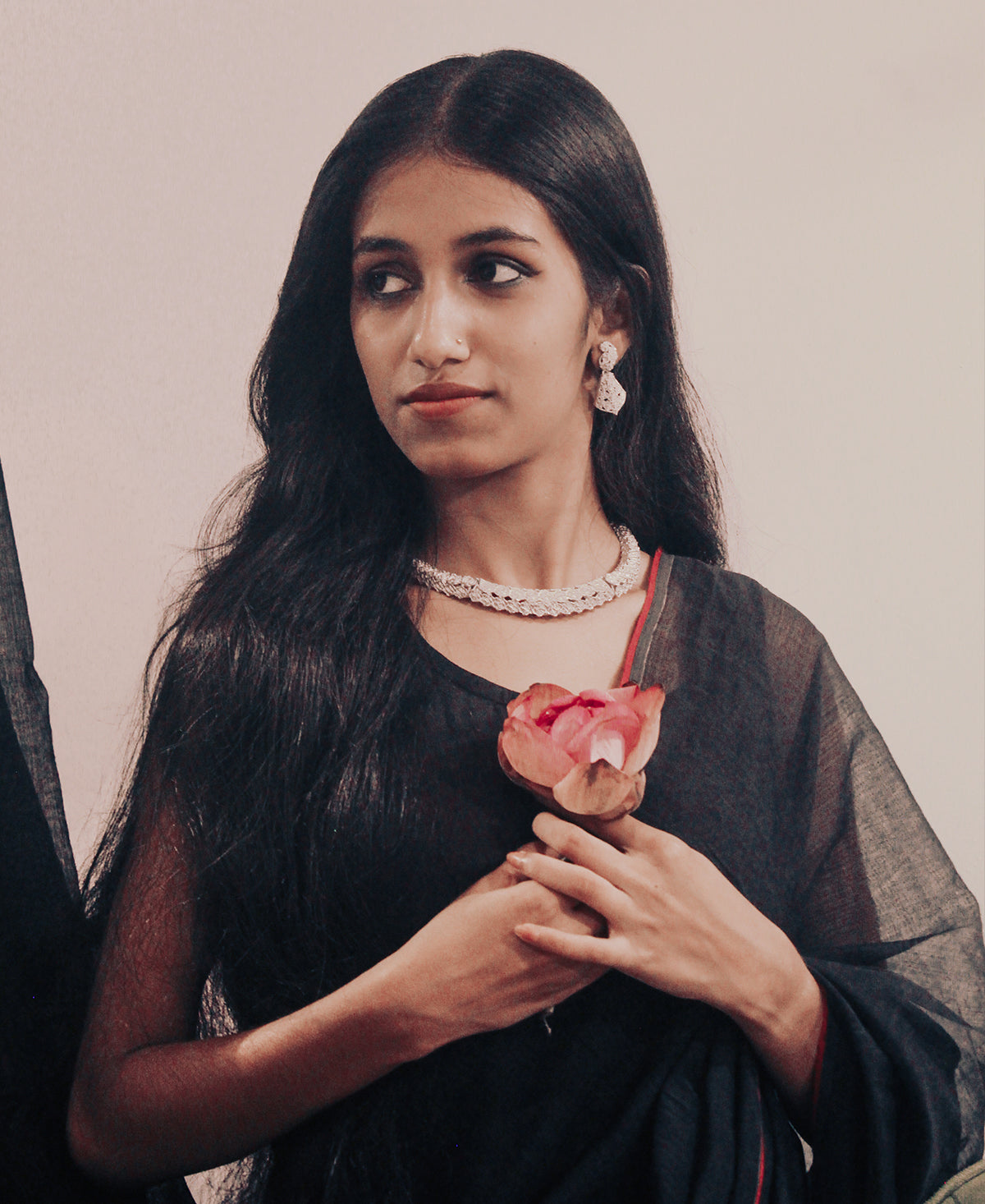 Golap Chhora Silver Plated Choker Set