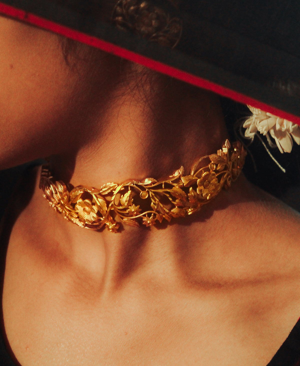 Rasika Gold Plated Choker  Set